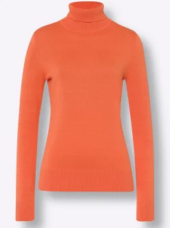Rollkragenpullover in Feinstrick-Qualität