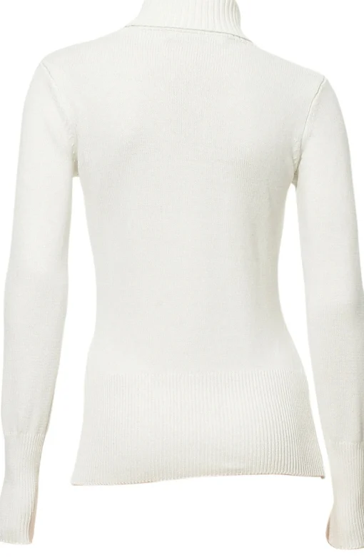 Rollkragenpullover mit Kaschmir-Anteil