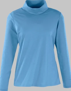 Rollkragenshirt mit langen Ärmeln
