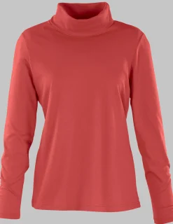 Rollkragenshirt mit langen Ärmeln
