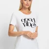 Rundhalsshirt leicht tailliert