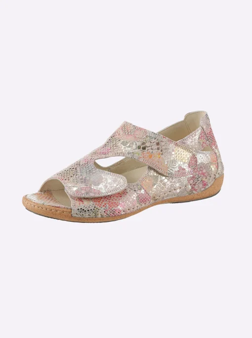Sandalette mit Klettverschluss