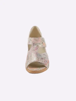 Sandalette mit Klettverschluss
