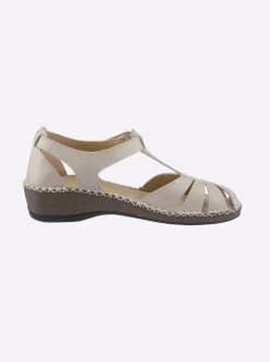 Sandalette mit Klettverschluss