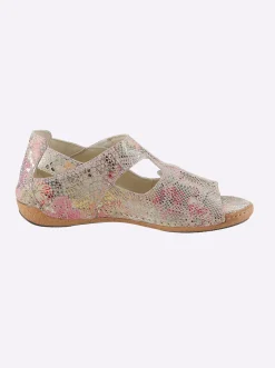 Sandalette mit Klettverschluss