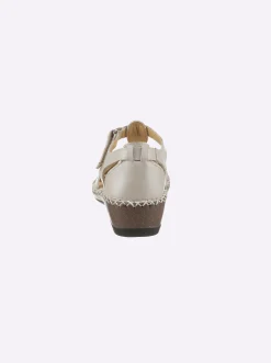 Sandalette mit Klettverschluss
