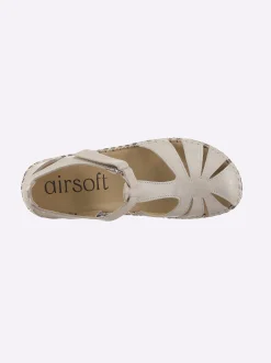 Sandalette mit Klettverschluss