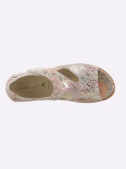 Sandalette mit Klettverschluss
