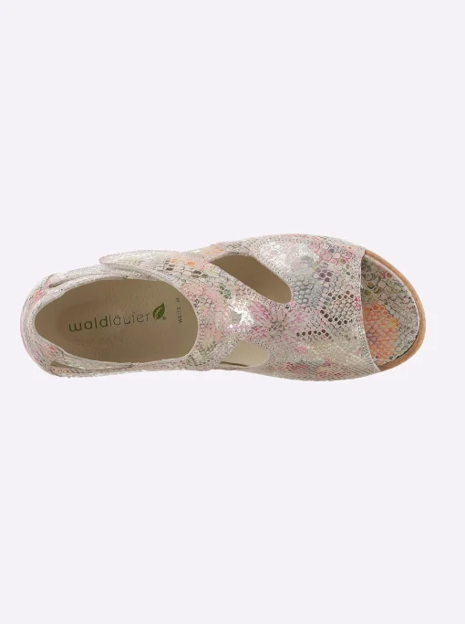 Sandalette mit Klettverschluss