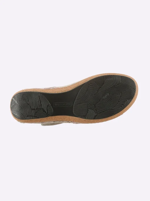 Sandalette mit Klettverschluss