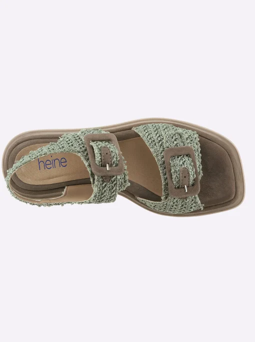 Sandalette mit Plateausohle