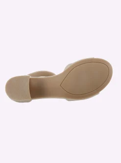 Sandalette mit schrittdämpfender Sohle
