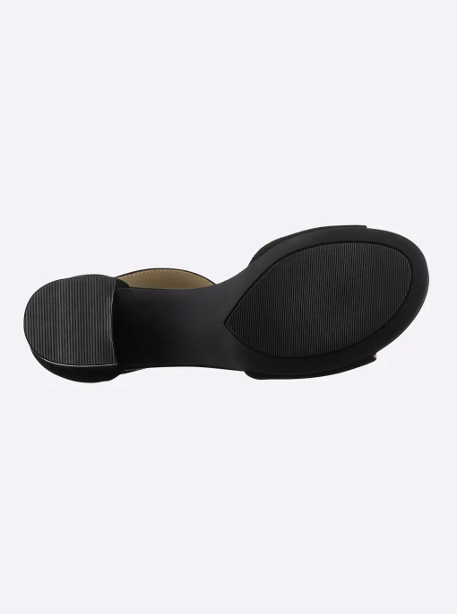 Sandalette mit schrittdämpfender Sohle