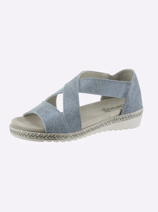 Sandalette mit Wechselfußbett