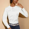 Satinbluse