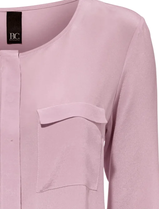 Satinbluse