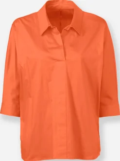 Schlupfbluse im Oversized-Style