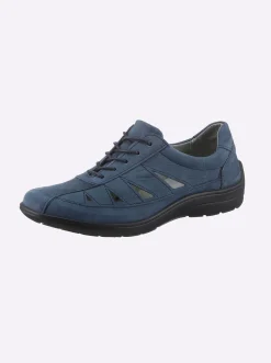 Schnürschuh aus Nubukleder