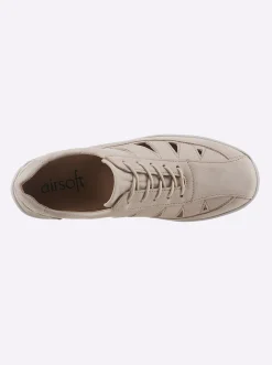 Schnürschuh aus Nubukleder