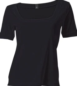 Shirt aus Rippenware