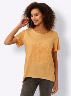 Shirt mit geprägtem Frontmotiv