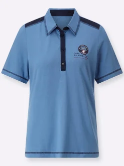 Shirt mit Kontrast-Details