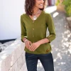 Shirt mit Zierknopfleiste