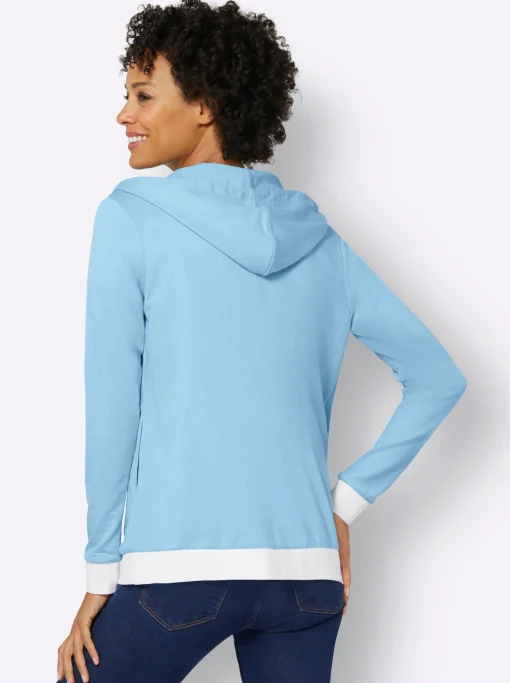 Shirtjacke mit Kontrast-Details