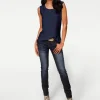 Shirttop im Lagen-Look
