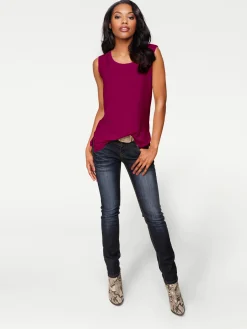 Shirttop im Lagen-Look