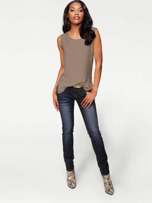 Shirttop im Lagen-Look