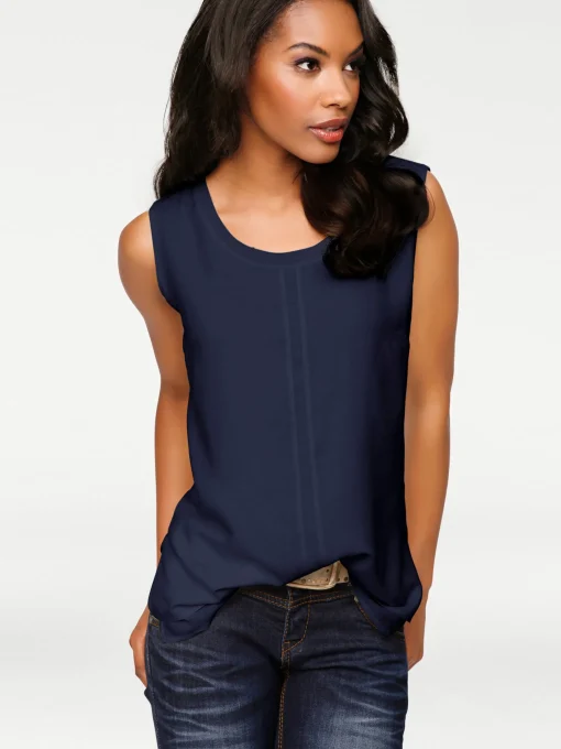 Shirttop im Lagen-Look