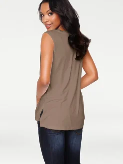 Shirttop im Lagen-Look