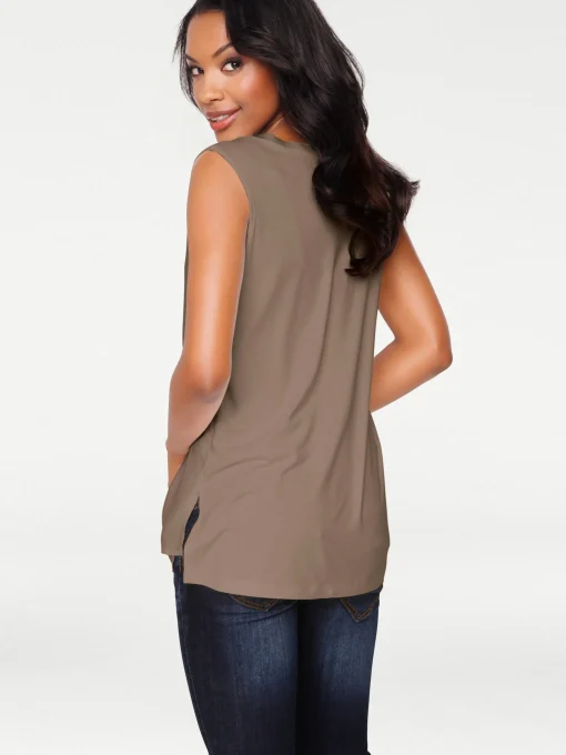 Shirttop im Lagen-Look