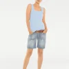Shirttop mit Karree-Ausschnitt