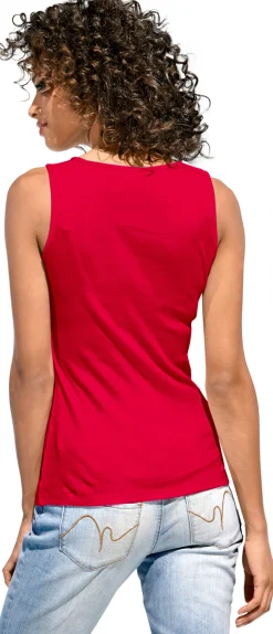 Shirttop mit Karree-Ausschnitt