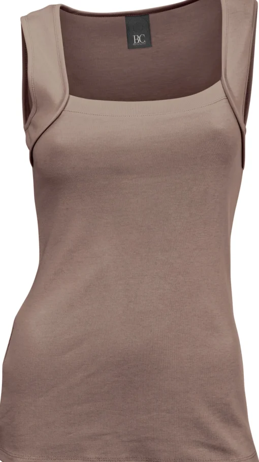 Shirttop mit Karree-Ausschnitt