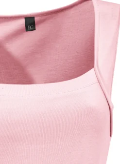 Shirttop mit Karree-Ausschnitt