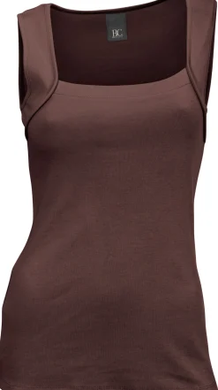 Shirttop mit Karree-Ausschnitt