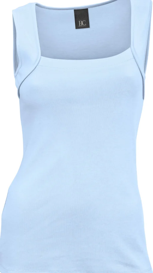 Shirttop mit Karree-Ausschnitt