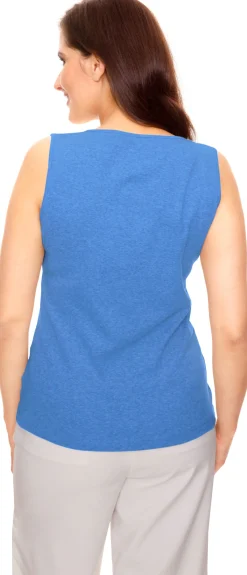 Shirttop mit Karree-Ausschnitt