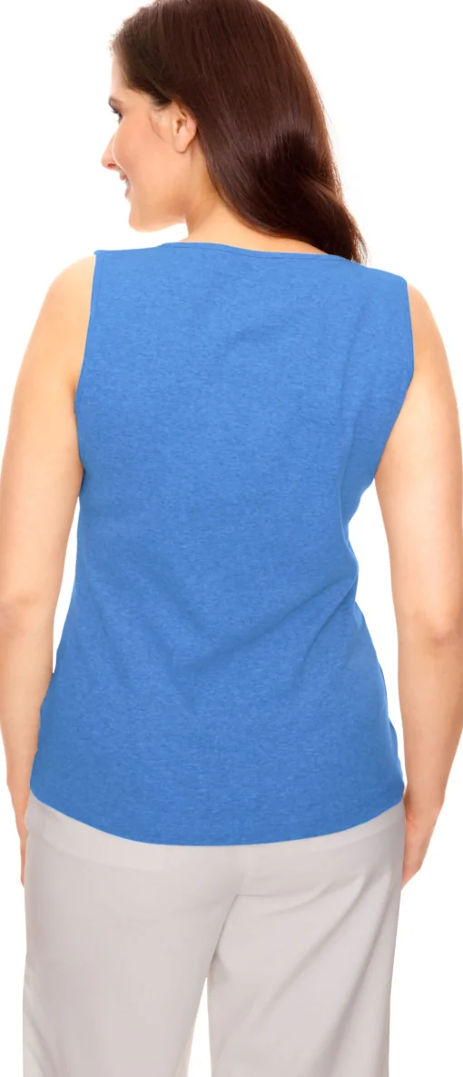 Shirttop mit Karree-Ausschnitt