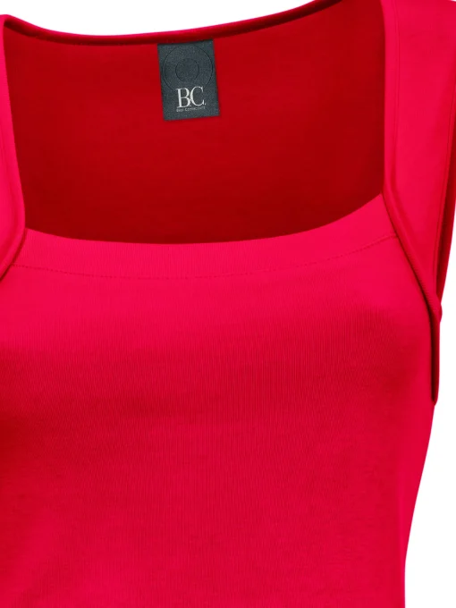 Shirttop mit Karree-Ausschnitt