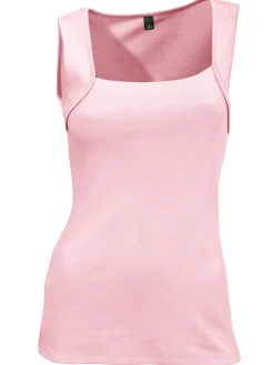 Shirttop mit Karree-Ausschnitt