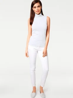 Shirttop mit Rollkragen