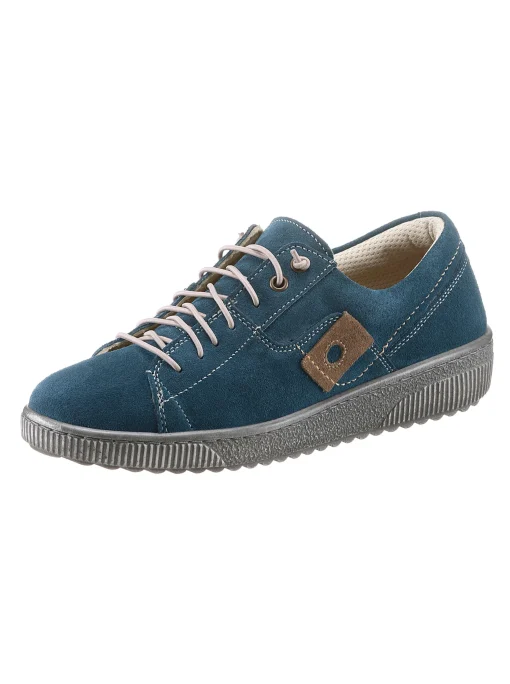 Slipper aus Nubukleder