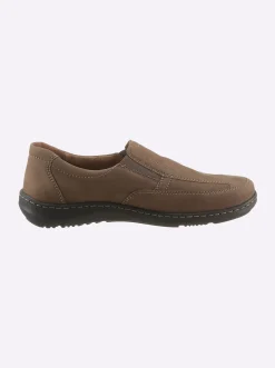 Slipper mit Leder-Fußbett