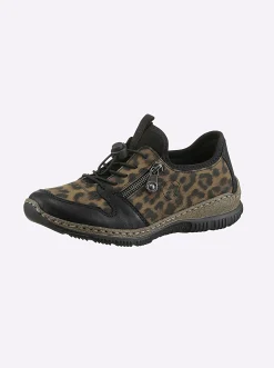 Slipper mit Leo-Muster