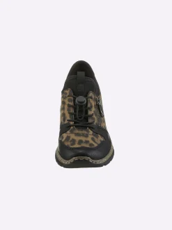 Slipper mit Leo-Muster
