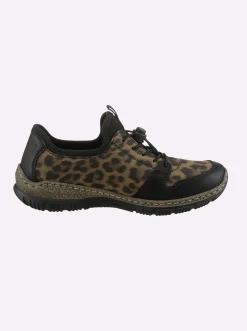 Slipper mit Leo-Muster